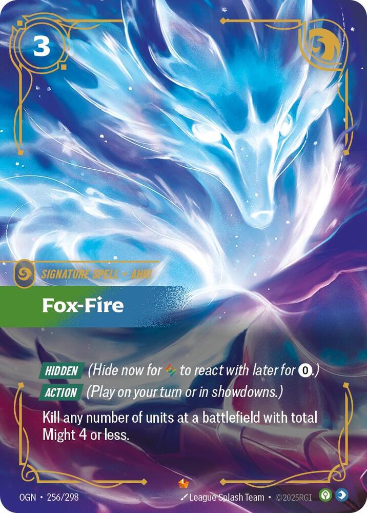 [Origins] Fox-Fire — 256/298
