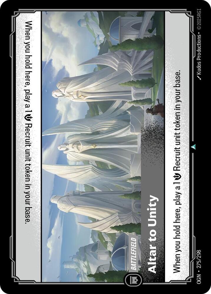 [Origins] Altar to Unity — 275/298