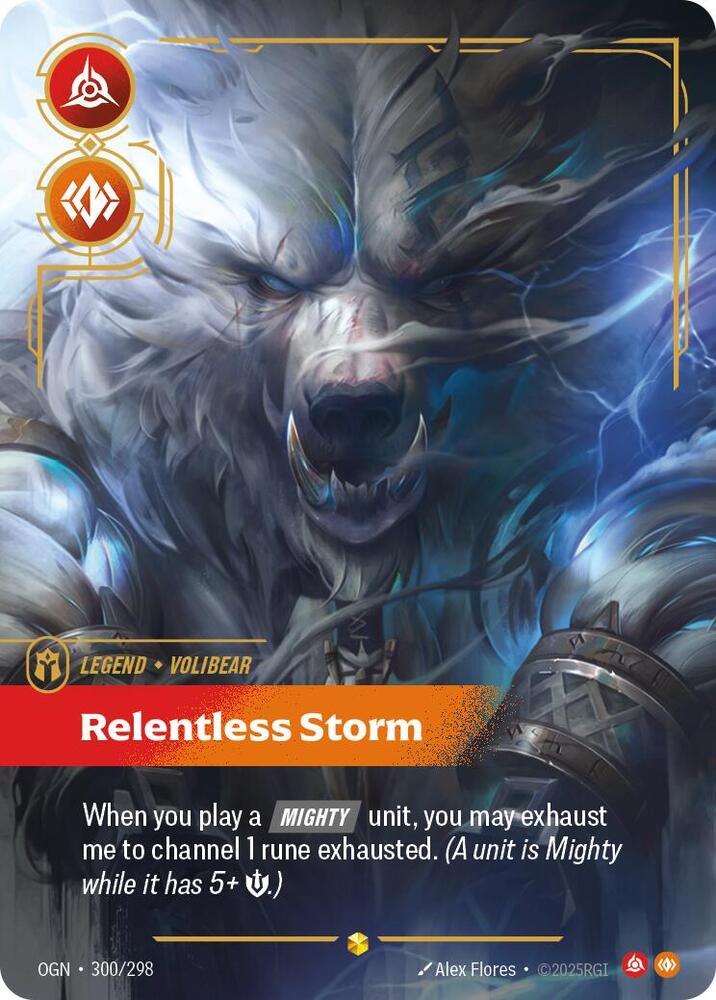 [Origins] Volibear, Relentless Storm (Overnumbered) — 300/298