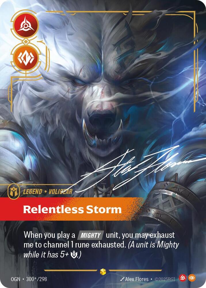 [Origins] Volibear, Relentless Storm (Signature) — 300*/298