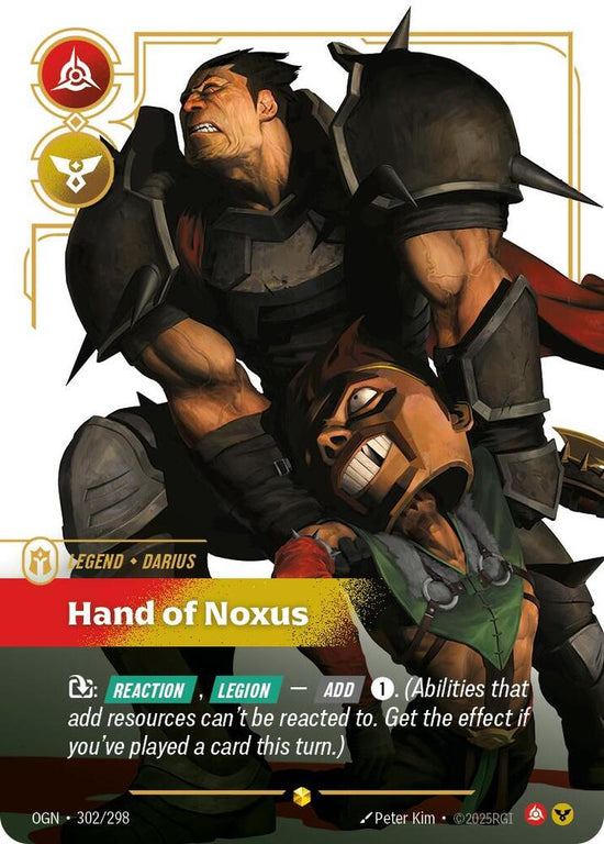 [Origins] Darius, Hand of Noxus (Overnumbered) — 302/298