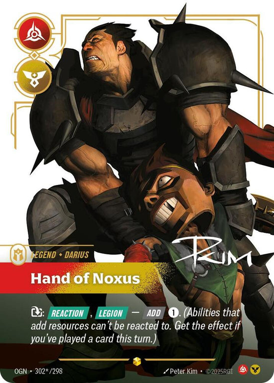 [Origins] Darius, Hand of Noxus (Signature) — 302*/298