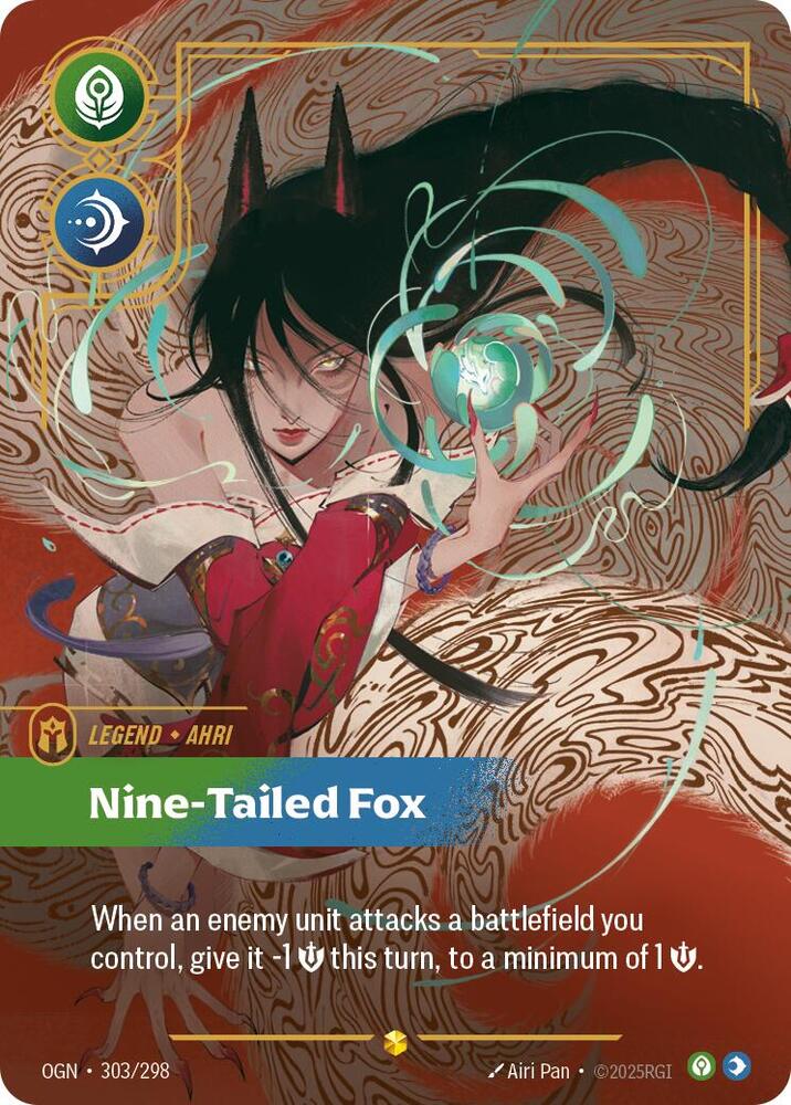 [Origins] Ahri, Nine-Tailed Fox (Overnumbered) — 303/298
