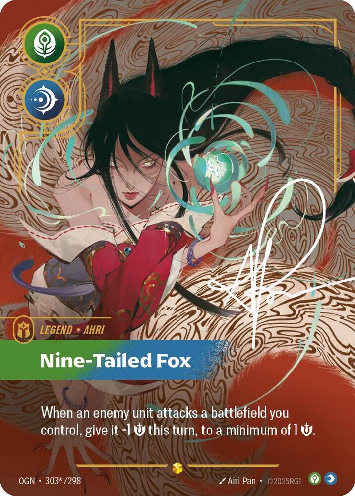 [Origins] Ahri, Nine-Tailed Fox (Signature) — 303*/298