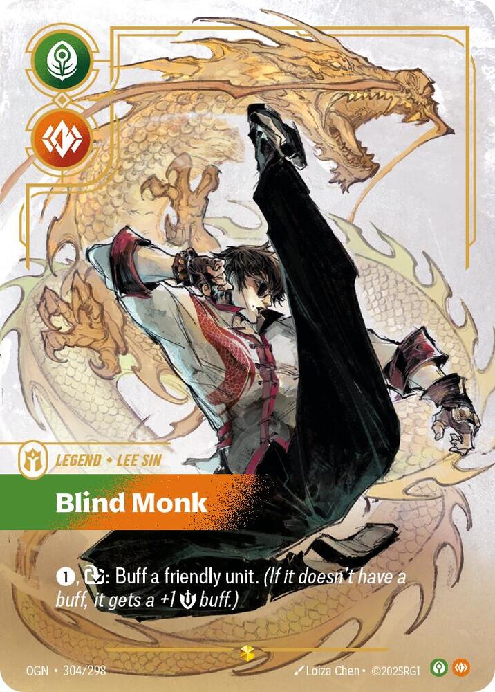 [Origins] Lee Sin, Blind Monk (Overnumbered) — 304/298