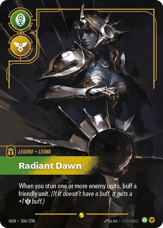 [Origins] Leona, Radiant Dawn (Overnumbered) — 306/298