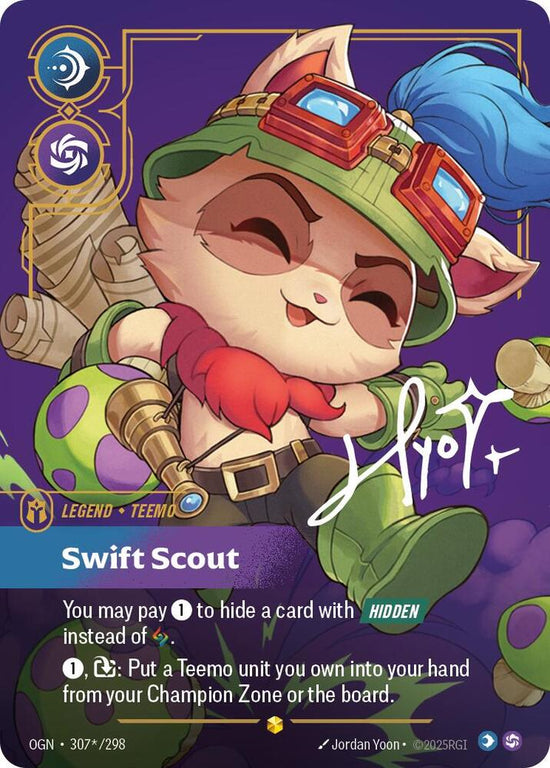 [Origins] Teemo, Swift Scout (Signature) — 307*/298