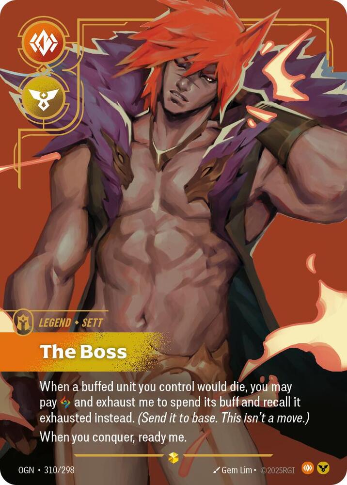 [Origins] Sett, The Boss (Overnumbered) — 310/298