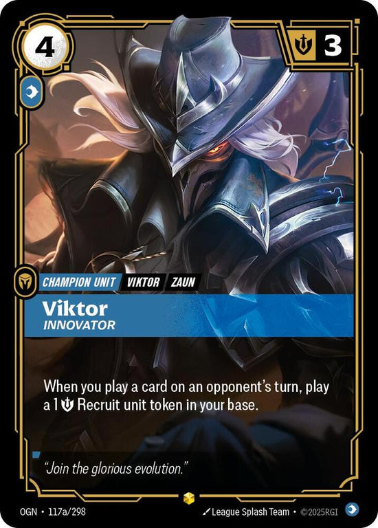[Origins] Viktor, Innovator (Alternate Art) — 117a/298