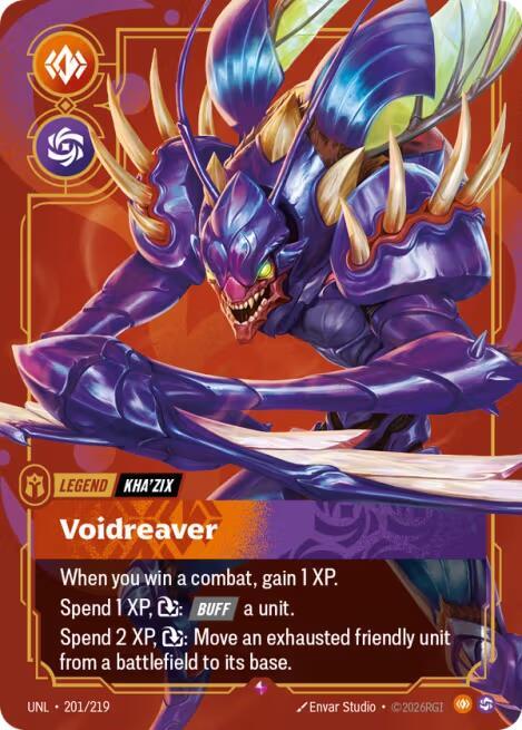 [Unleashed] Kha'Zix, Voidreaver — 201/219