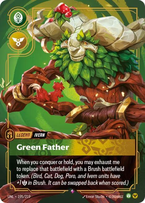 [Unleashed] Ivern, Green Father — 195/219