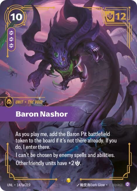 [Unleashed] Baron Nashor (Alternate Art) — 147a/219