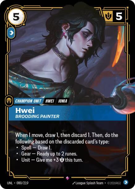[Unleashed] Hwei, Brooding Painter — 080/219