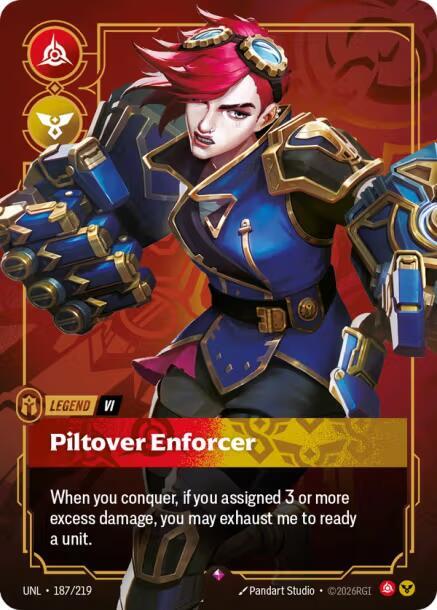 [Unleashed] Vi, Piltover Enforcer — 187/219