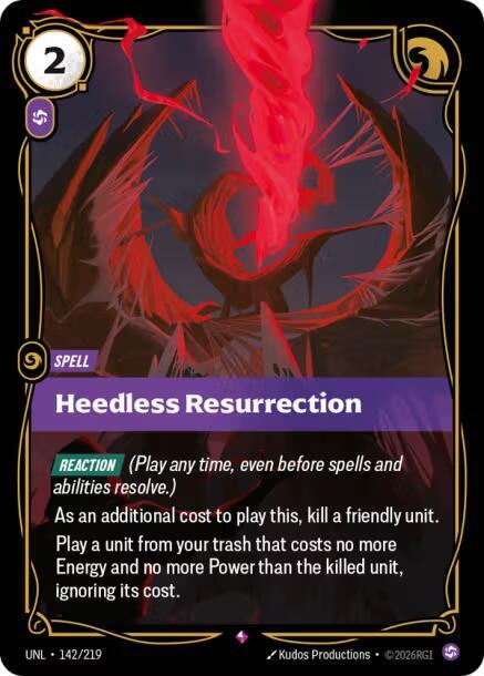 [Unleashed] Heedless Resurrection — 142/219