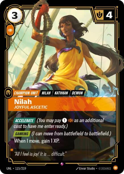 [Unleashed] Nilah, Joyful Ascetic — 115/219
