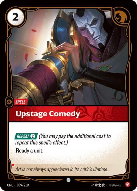 [Unleashed] Upstage Comedy — 009/219
