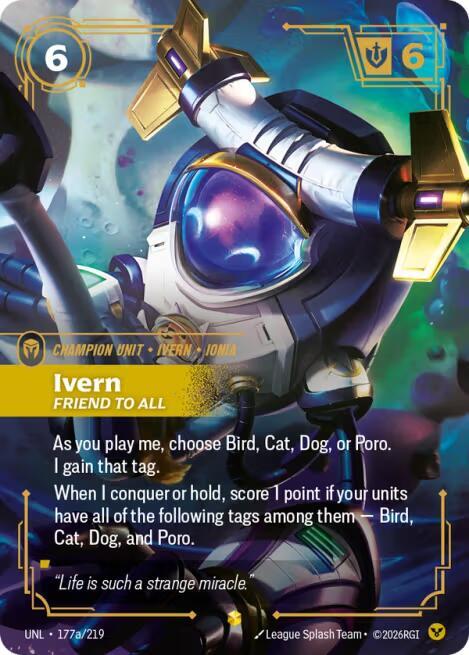 [Unleashed] Ivern, Friend to All (Alternate Art) — 177a/219