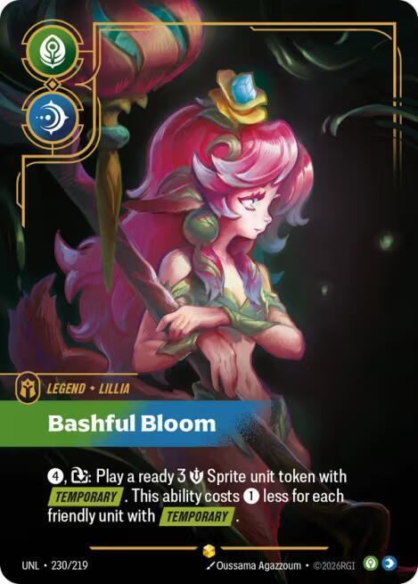 [Unleashed] Lillia, Bashful Bloom (Overnumbered) — 230/219