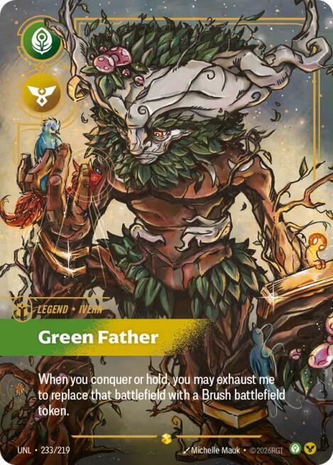 [Unleashed] Ivern, Green Father (Overnumbered) — 233/219