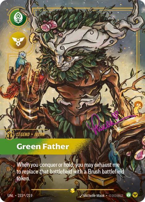 [Unleashed] Ivern, Green Father (Signature) — 233*/219