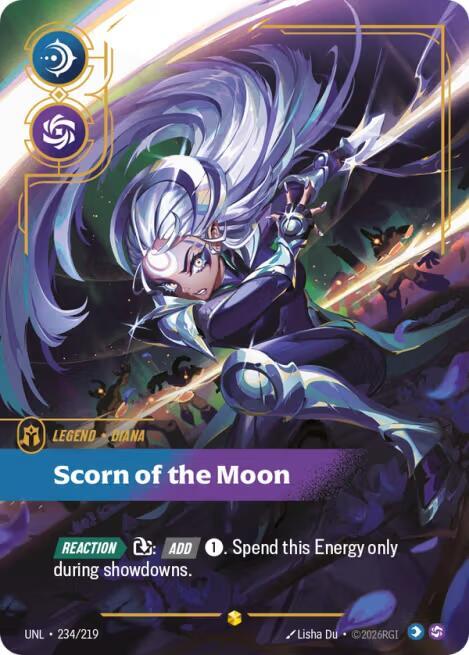 [Unleashed] Diana, Scorn of the Moon (Overnumbered) — 234/219