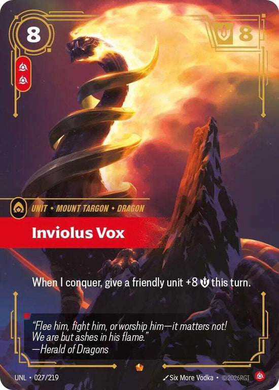[Unleashed] Inviolus Vox — 027/219