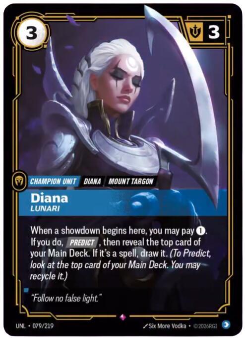 [Unleashed] Diana, Lunari — 079/219