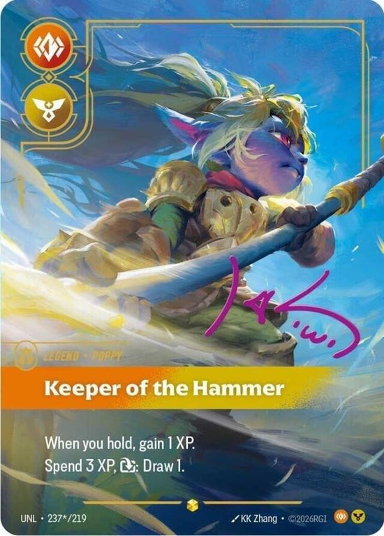 [Unleashed] Poppy, Keeper of the Hammer (Signature) — 237*/219