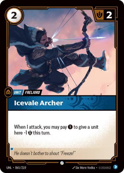 [Unleashed] Icevale Archer — 065/219
