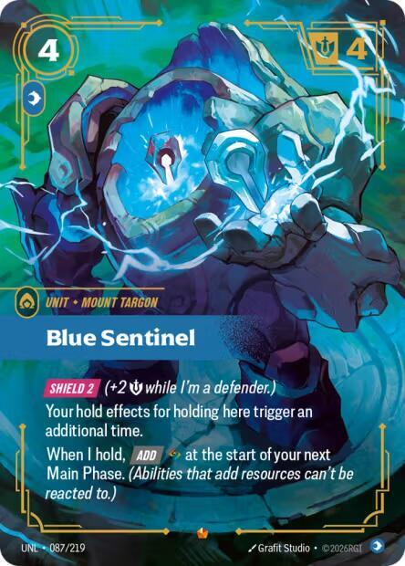 [Unleashed] Blue Sentinel — 087/219