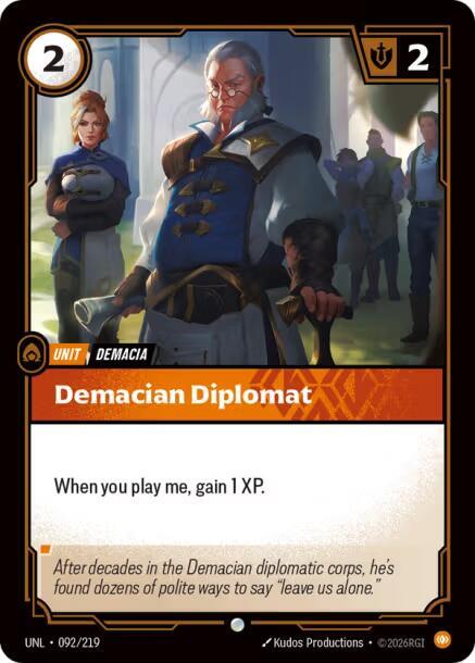 [Unleashed] Demacian Diplomat — 092/219