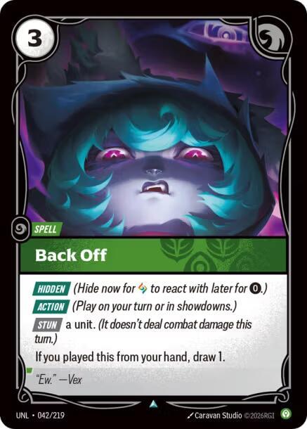 [Unleashed] Back Off — 042/219