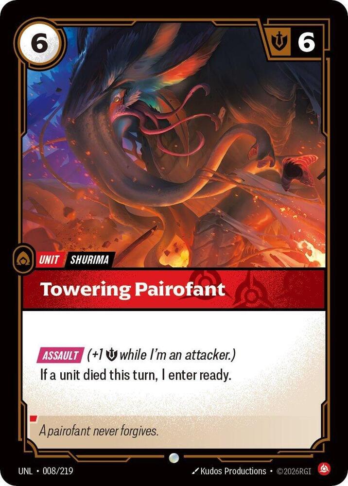 [Unleashed] Towering Pairofant — 008/219