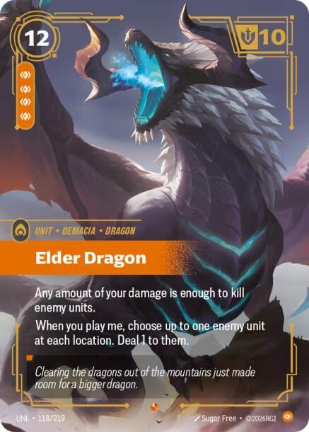 [Unleashed] Elder Dragon — 118/219