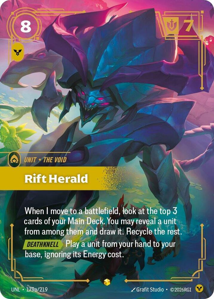 [Unleashed] Rift Herald (Alternate Art) — 179a/219