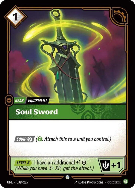 [Unleashed] Soul Sword — 039/219