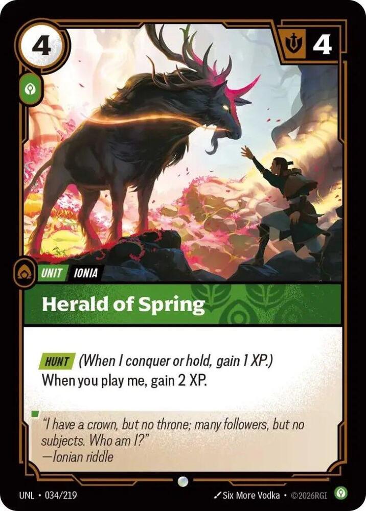 [Unleashed] Herald of Spring — 034/219