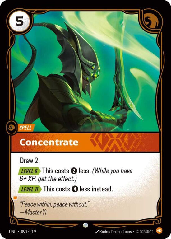 [Unleashed] Concentrate — 091/219