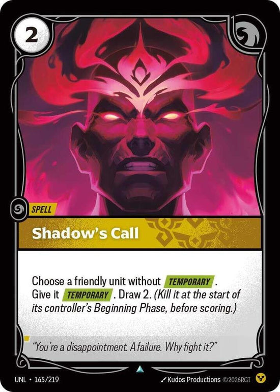 [Unleashed] Shadow's Call — 165/219