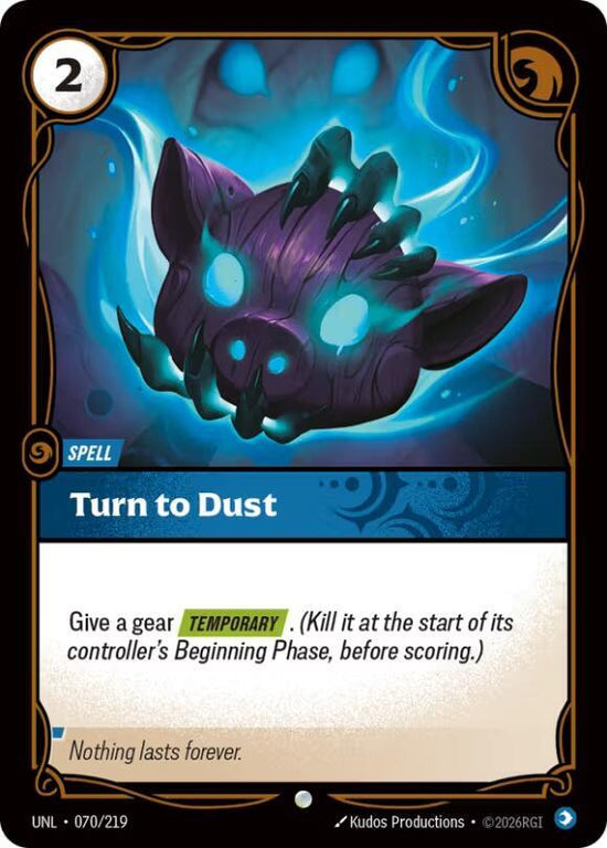 [Unleashed] Turn to Dust — 070/219