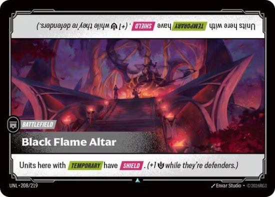 [Unleashed] Black Flame Altar — 208/219