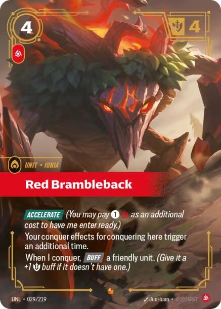 [Unleashed] Red Brambleback — 029/219