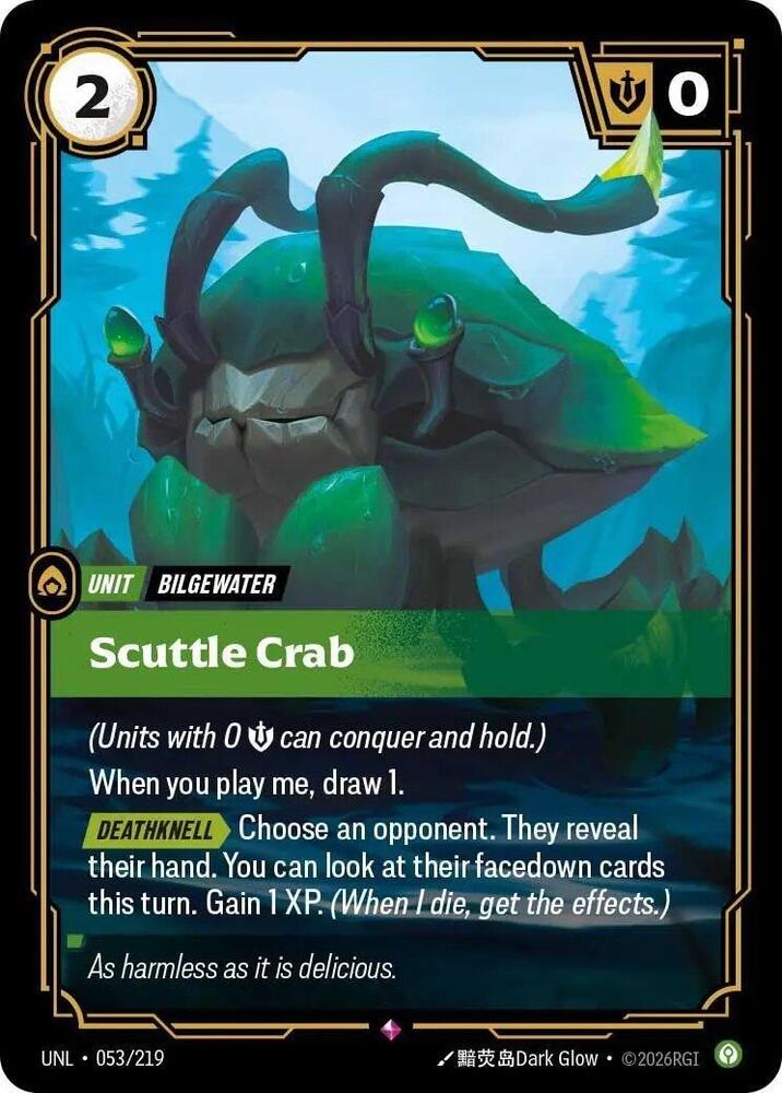 [Unleashed] Scuttle Crab — 053/219