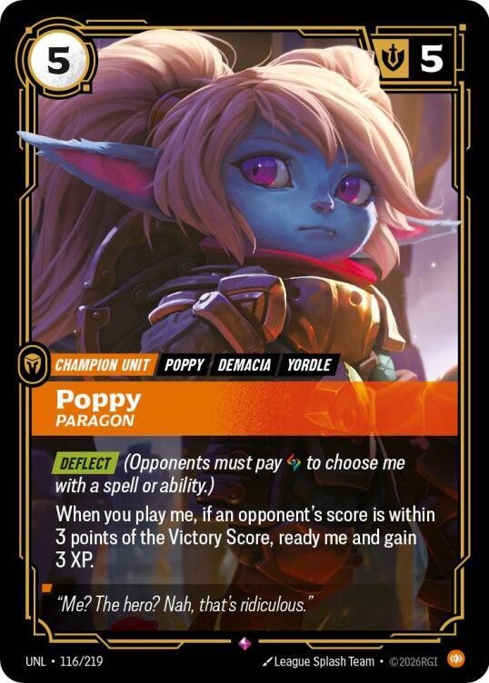 [Unleashed] Poppy, Paragon — 116/219