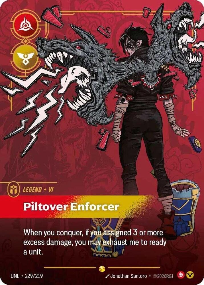 [Unleashed] Vi, Piltover Enforcer (Overnumbered) — 229/219