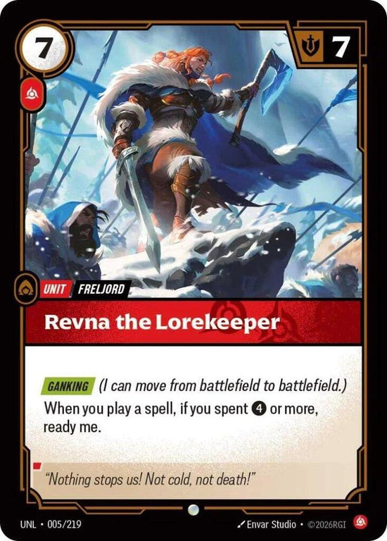 [Unleashed] Revna the Lorekeeper — 005/219