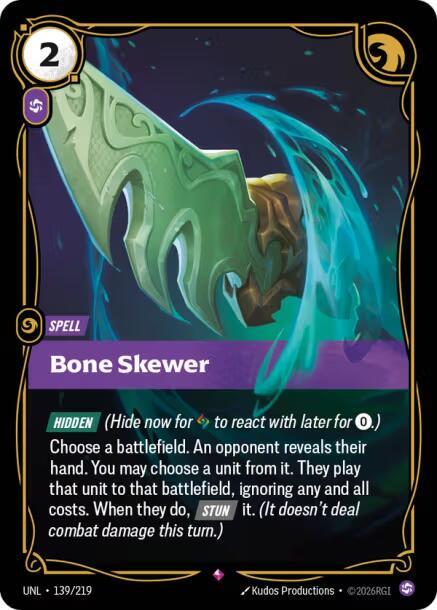 [Unleashed] Bone Skewer — 139/219