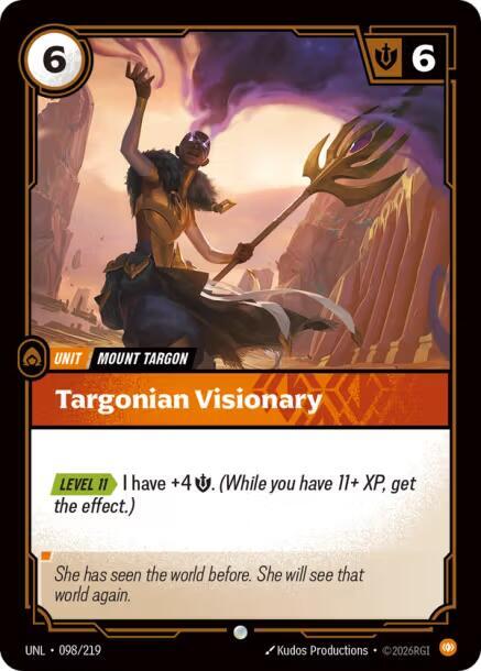 [Unleashed] Targonian Visionary — 098/219
