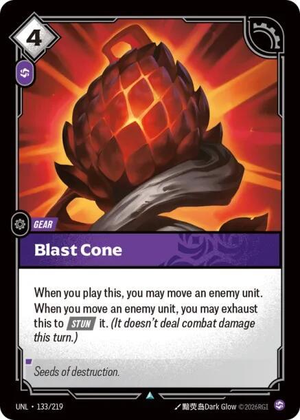 [Unleashed] Blast Cone — 133/219